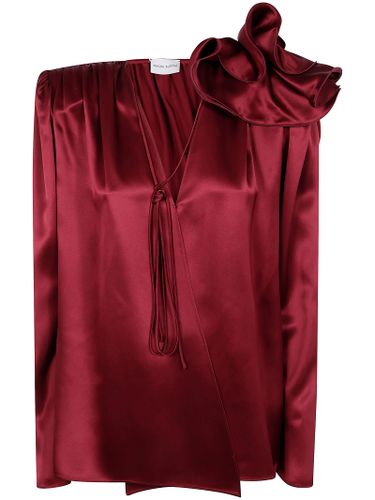 Magda Butrym Satin Blouse - Magda Butrym - Modalova