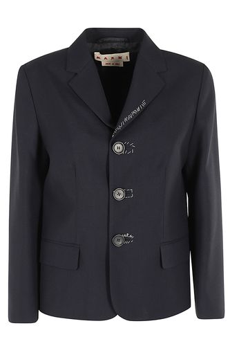 Single-breasted Tailored Blazer - Marni - Modalova