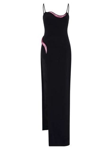 David Koma Black Crepe Midi Dress - David Koma - Modalova