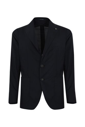 Single-breasted Jacket In Wool And Silk - Tagliatore - Modalova