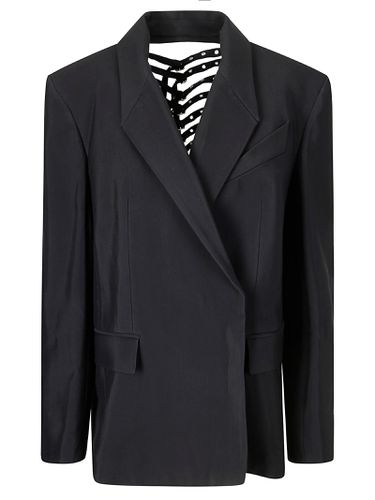 Mugler Buckled Oversized Jacket - Mugler - Modalova