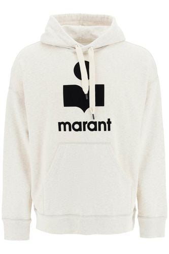 Miley Hoodie With Flocked Logo - Isabel Marant - Modalova