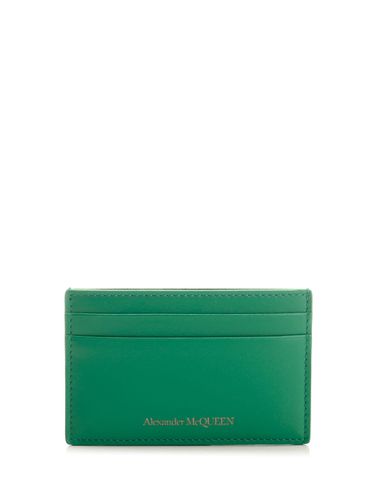 Leather Card Holder - Alexander McQueen - Modalova