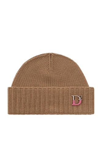 Dsquared2 Logo Plaque Beanie - Dsquared2 - Modalova