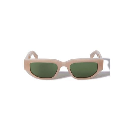 Irregular Frame Sunglasses - Off-White - Modalova