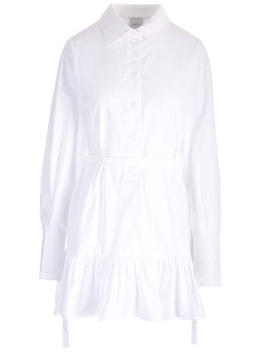 Patou White Poplin Mini Dress - Patou - Modalova