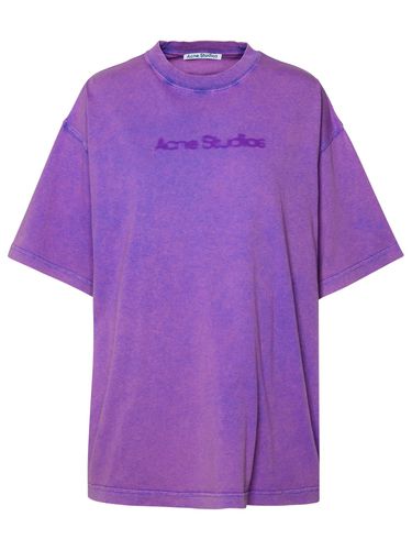 Acne Studios Lilac Cotton T-shirt - Acne Studios - Modalova