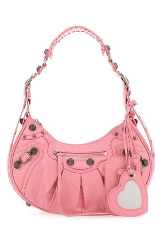 Pink Nappa Leather Le Cagole S Shoulder Bag - Balenciaga - Modalova