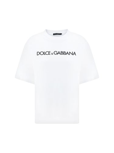 Dolce & Gabbana T-shirt With Logo - Dolce & Gabbana - Modalova