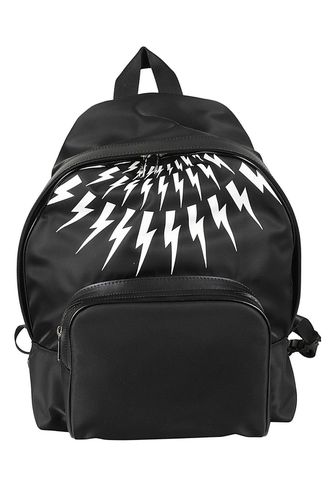 Thunder Printed Zipped Backpack - Neil Barrett - Modalova