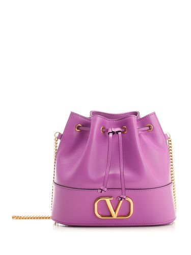 V Logo Signature Mini Bucket Bag - Valentino Garavani - Modalova