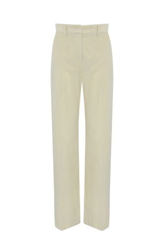 Tania Ribbed Velvet Trousers - Weekend Max Mara - Modalova