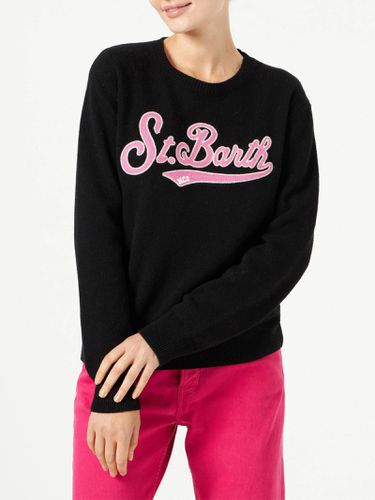 Woman Sweater With Saint Barth Terry Logo - MC2 Saint Barth - Modalova