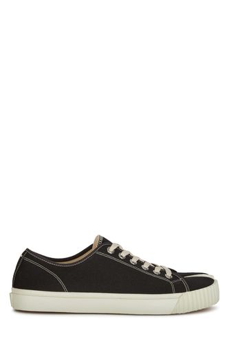 Black Canvas Tabi Sneakers - Maison Margiela - Modalova