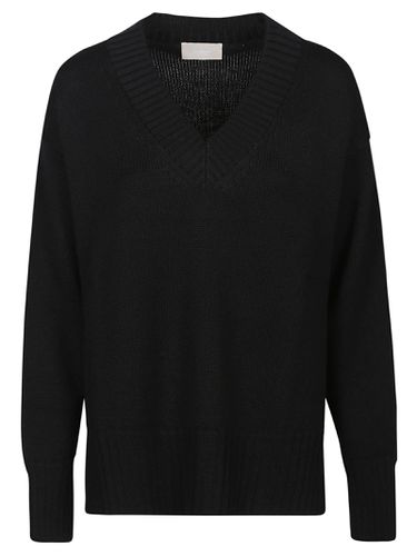 Drumohr Over V-neck Sweater - Drumohr - Modalova