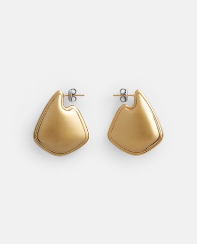 Bottega Veneta Fin Bicolor Earrings - Bottega Veneta - Modalova