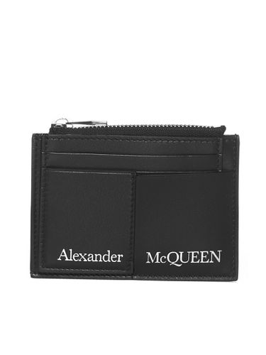 Card Holder With Logo - Alexander McQueen - Modalova