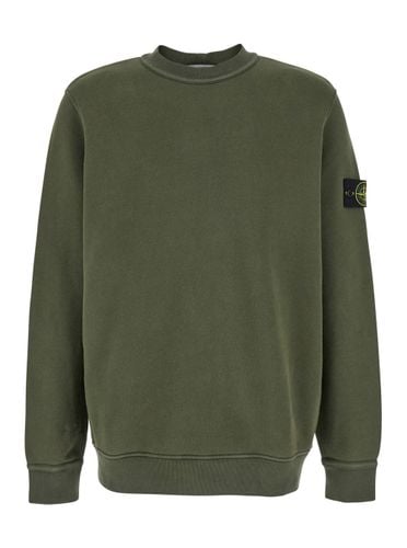 Stone Island Logo Sweatshirt - Stone Island - Modalova