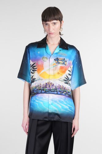 Casablanca Shirt In Multicolor Silk - Casablanca - Modalova