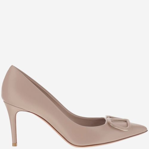 Leather Stiletto Heel - Valentino Garavani - Modalova