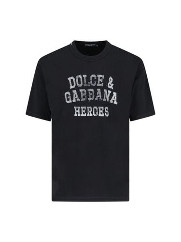 Dolce & Gabbana Logo T-shirt - Dolce & Gabbana - Modalova