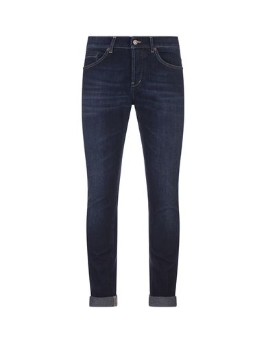 George Jeans Skinny In Blue Stretch Denim - Dondup - Modalova