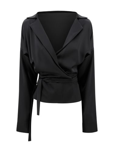 Wrap-around Blouse - Philosophy di Lorenzo Serafini - Modalova