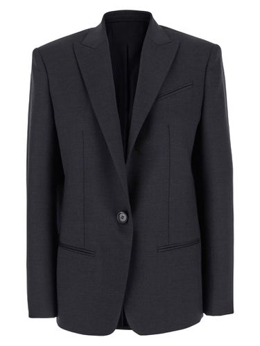 Wool Single-breasted Jacket - Philosophy di Lorenzo Serafini - Modalova