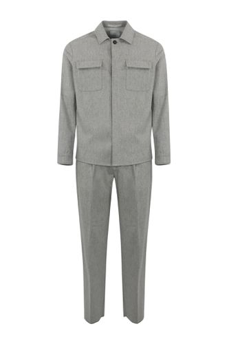 Eleventy Single-breasted Wool Suit - Eleventy - Modalova