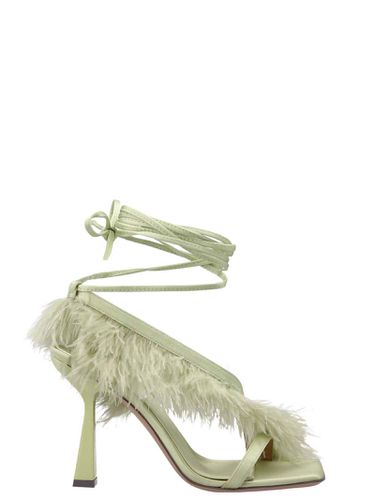 Feather Wrap Sandals - Sebastian Milano - Modalova