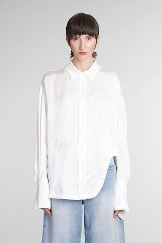Diana Shirt In White Viscose - The Attico - Modalova