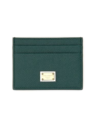 Dolce & Gabbana Leather Card Holder - Dolce & Gabbana - Modalova