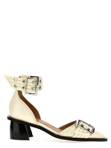 Ganni buckle Open Cut Pumps Pumps - Ganni - Modalova