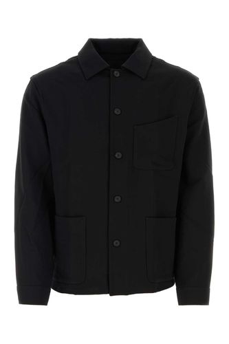Givenchy Black Wool Blend Shirt - Givenchy - Modalova