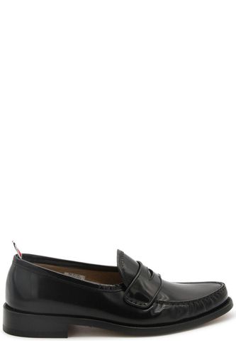 Almond Toe Penny-slot Loafers - Thom Browne - Modalova