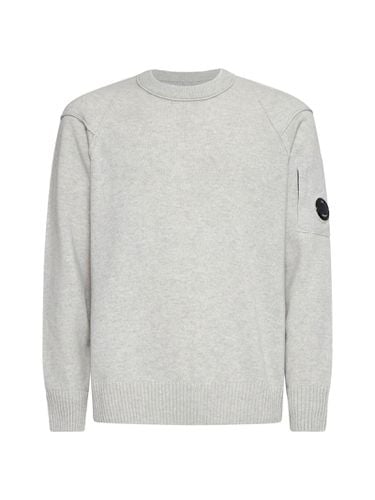 C. P. Company Logo Badge Sweater - C.P. Company - Modalova