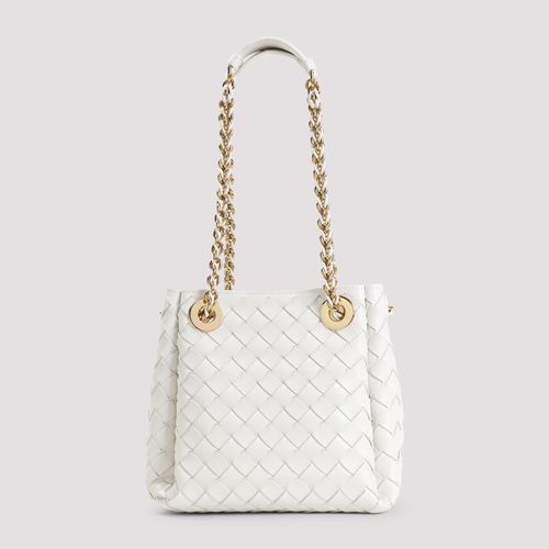 Parachute Small White Shoulder Bag - Bottega Veneta - Modalova