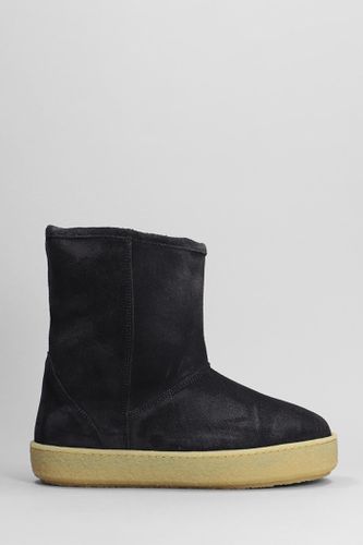 Frieze Ankle Boots In Suede - Isabel Marant - Modalova