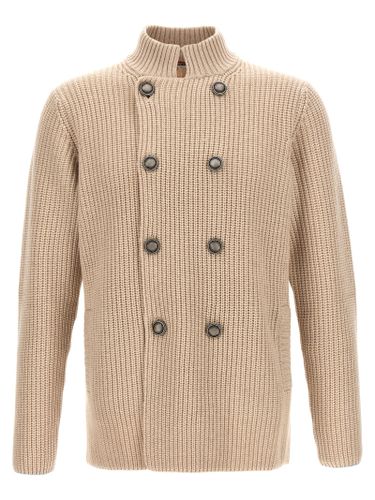 Double-breasted Cardigan - Brunello Cucinelli - Modalova