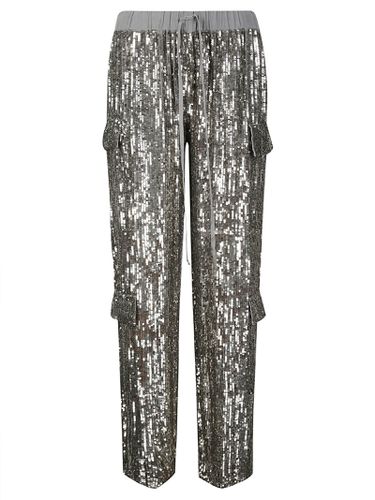 Parosh Sequined Cargo Trousers - Parosh - Modalova