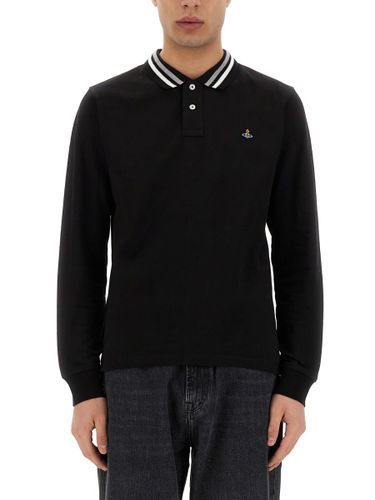 Long-sleeved Polo Shirt - Vivienne Westwood - Modalova