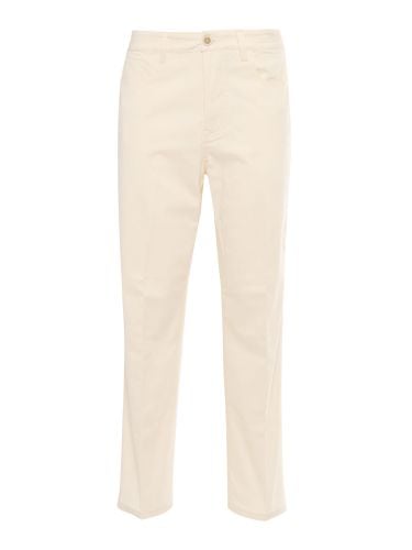 Cotton Gabardine 5 Pocket Trousers - Fabiana Filippi - Modalova