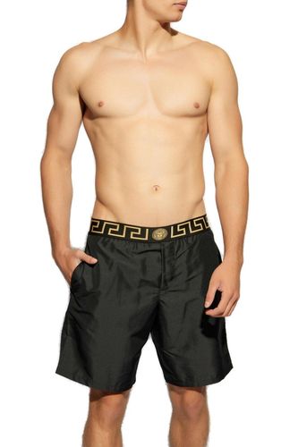 Versace Greca-border Swim Shorts - Versace - Modalova