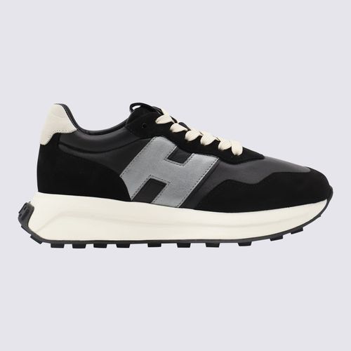 White And Leather H641 Sneakers - Hogan - Modalova