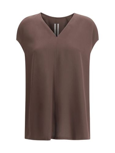 Rick Owens Silk Top - Rick Owens - Modalova