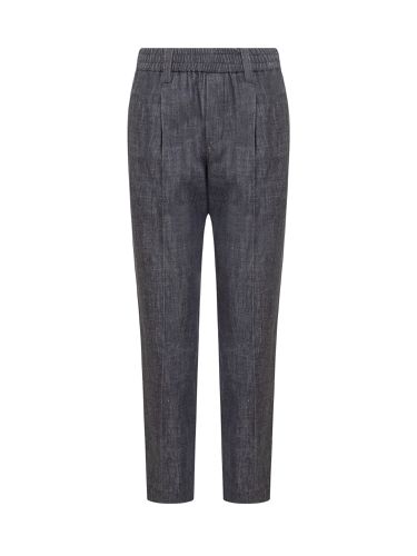 Brunello Cucinelli Denim Trousers - Brunello Cucinelli - Modalova