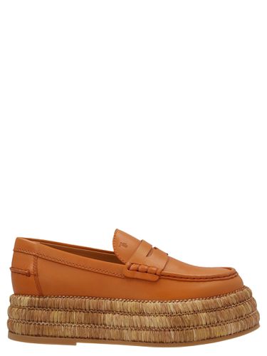 Tod's 72k Leather Loafers - Tod's - Modalova