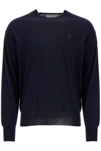 Lightweight Wool Raglan Pullover - Ami Alexandre Mattiussi - Modalova