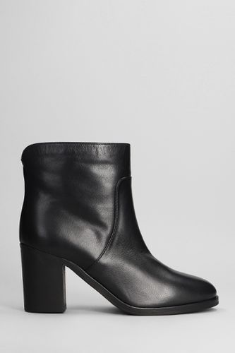 High Heels Boots In Leather - Via Roma 15 - Modalova