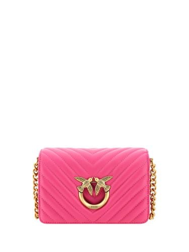 Pinko Love Click Mini Shoulder Bag - Pinko - Modalova